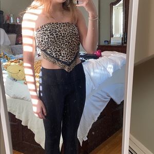 Hollister Scarf Tube top